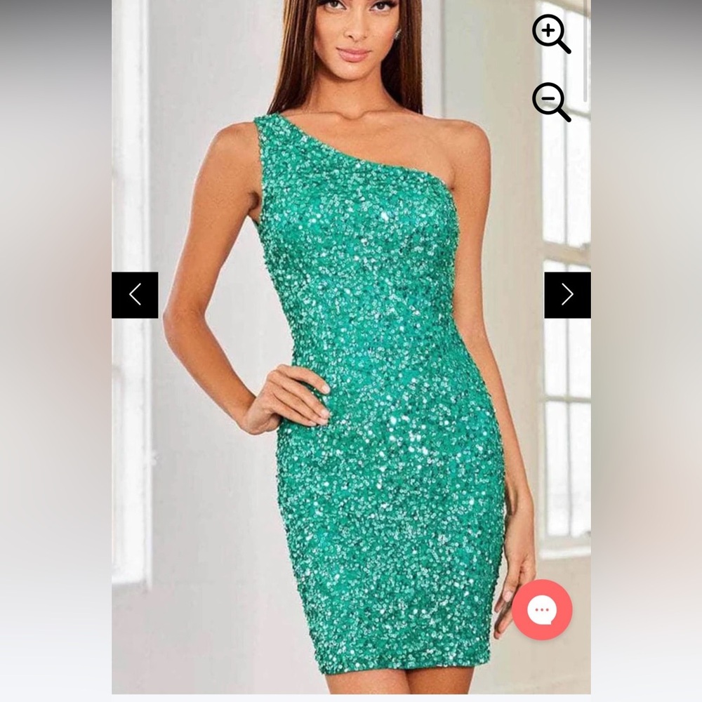 WHITE Scala squin cocktail dress Size 2